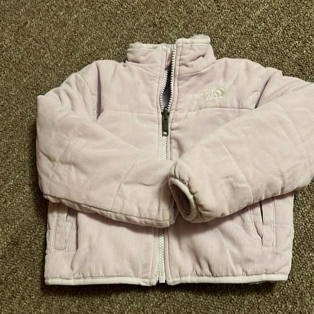Northface Lavender reversible jacket kids
